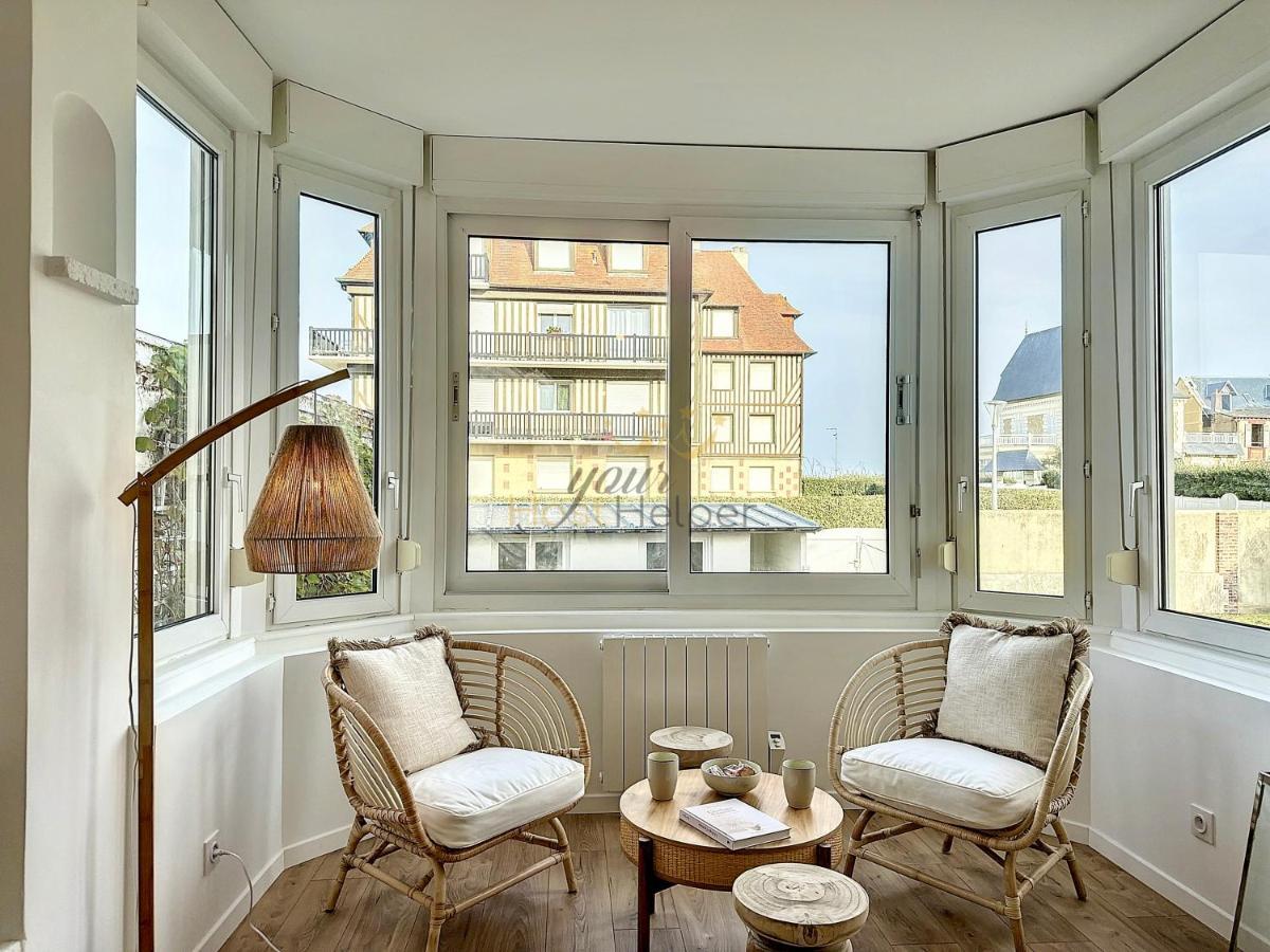 Les Embruns Blonville Vue Mer Exteriér fotografie